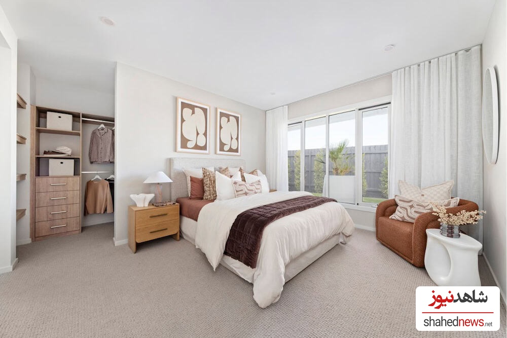 Natural light depends on which way the house faces