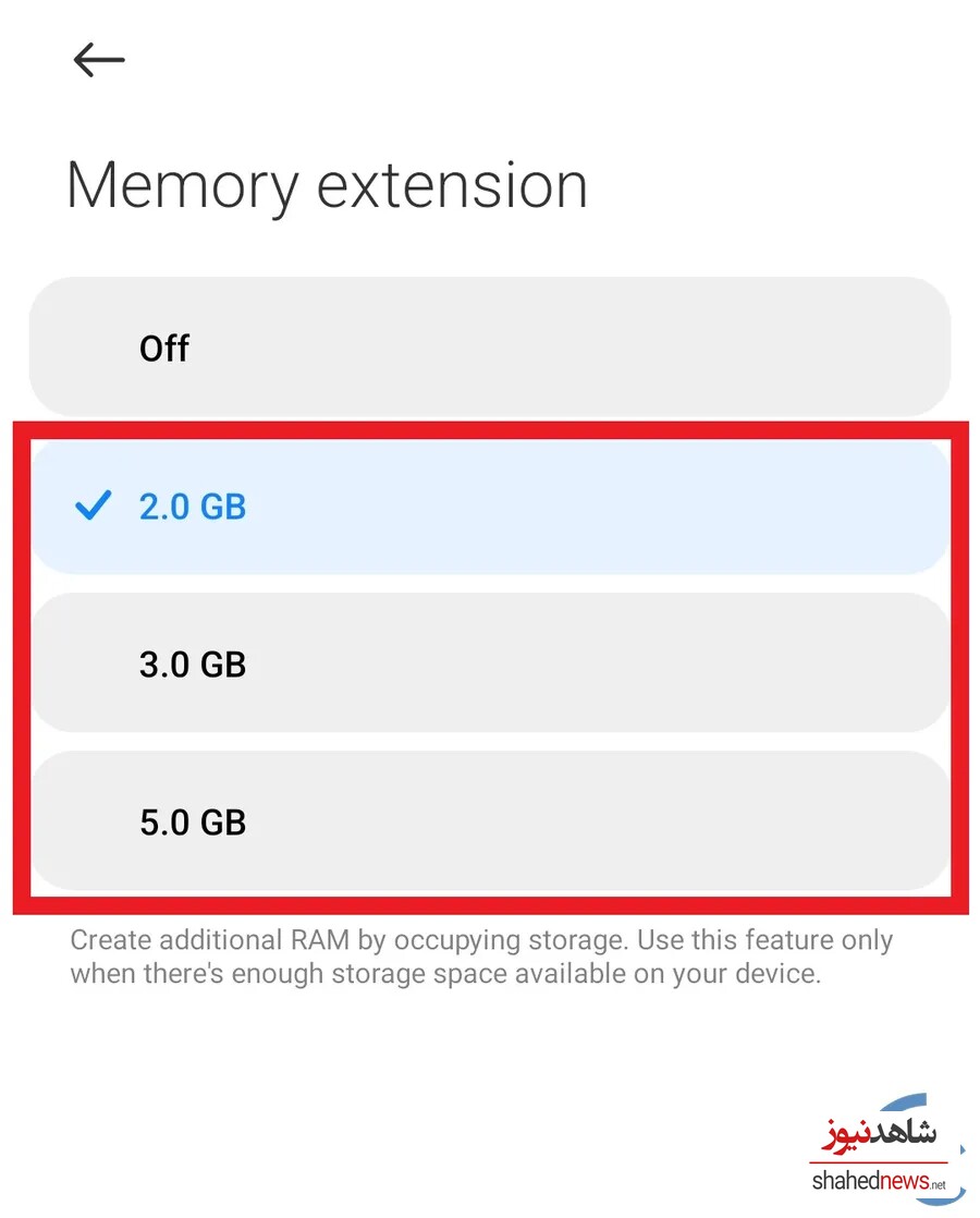  Memory Extension