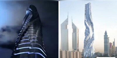 World’s First Rotating Skyscraper in Dubai with 80 Movable Floors