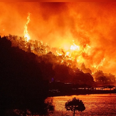 Europe Is on Fire: Thousands Flee Their Homes as Wildfires Rage Across the Continent