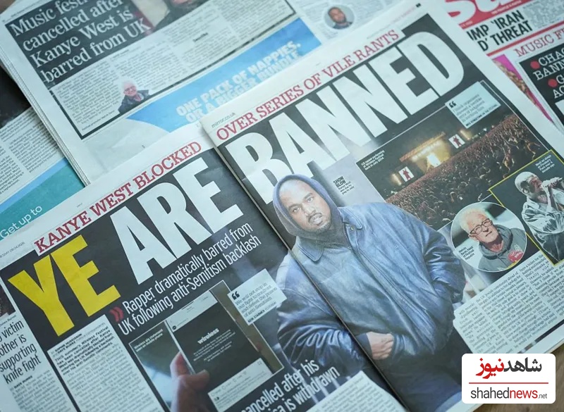 West was banned from entering the UK, leading to the cancellation of the Wireless Festival