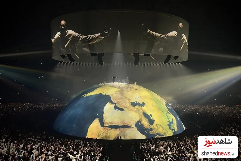 West's concerts have been described as spectacular - with audiences in Europe taking their first chance to see the star in almost 20 years